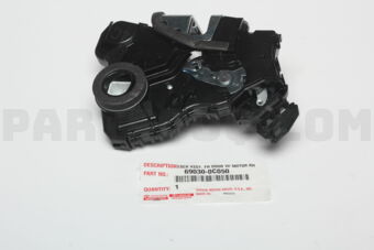 Toyota 690300C050 LOCK ASSY, FRONT DOOR W/MOTOR, RH
