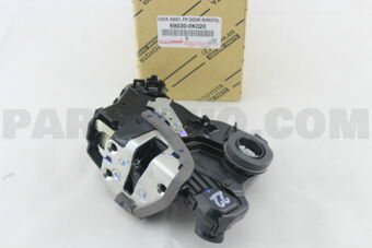 Toyota 690300K020 LOCK ASSY, FRONT DOOR, RH