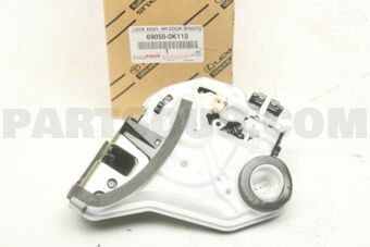 Toyota 690500K110 LOCK ASSY RR DOOR W