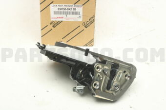 Toyota 690500K110 LOCK ASSY RR DOOR W