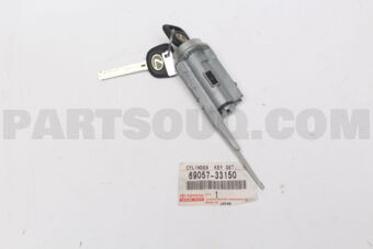 Toyota 6905733150 CYLINDER & KEY SET, IGNITION SWITCH LOCK
