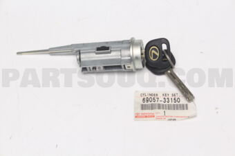 Toyota 6905733150 CYLINDER & KEY SET, IGNITION SWITCH LOCK