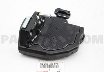 Toyota 6906033120 LOCK ASSY, REAR DOOR W/MOTOR, LH