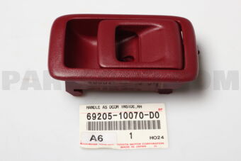 Toyota 6920510070D0 HANDLE SUB-ASSY, FRONT DOOR INSIDE, RH