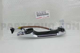 Toyota 6921060110 HANDLE ASSY, FRONT DOOR OUTSIDE, RH/LH