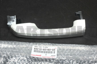 Toyota 6921060160A0 HANDLE ASSY, FRONT DOOR OUTSIDE,, RH/LH