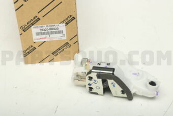 Toyota 693200K020 LOCK ASSY, FRONT DOOR, LH