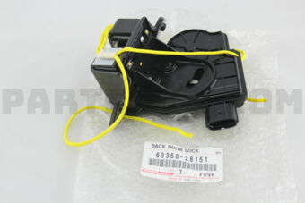 Toyota 6935028151 LOCK ASSY, BACK DOOR