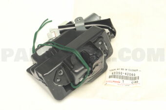 Toyota 6935042060 LOCK ASSY, BACK DOOR