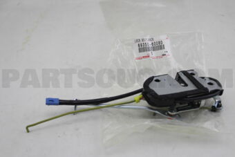 Toyota 6935060080 LOCK ASSY, BACK DOOR