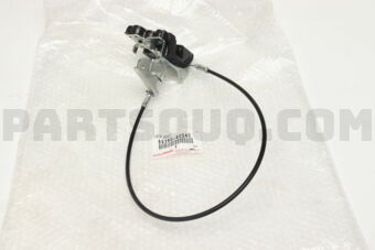 Toyota 6938060040 LOCK ASSY, TAIL GATE, LOWER RH