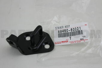 Toyota 6946060021 STRIKER ASSY, BACK DOOR LOCK, LH