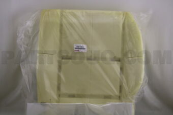 Toyota 7150260041 PAD, FRONT SEAT CUSHION, LH (FOR SEPARATE TYPE)