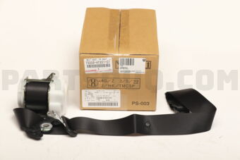 Toyota 7322047221C7 BELT ASSY, FR SEAT