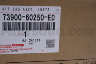 Toyota 7390060250E0 AIR BAG ASSY, INSTR