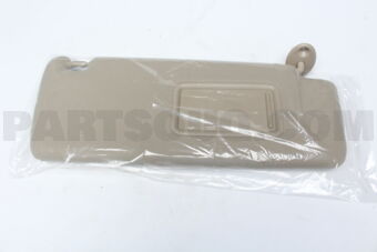 Toyota 7431060D01A2 VISOR ASSY, RH