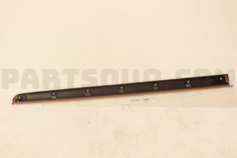 Toyota 7507233090B1 MOULDING, FRONT DOOR OUTSIDE, LOWER LH