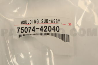 Toyota 7507442040 MOULDING SUB-ASSY