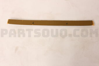 Toyota 7544160500E0 PLATE, BACK DOOR NAME, NO.3