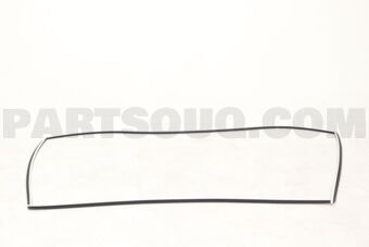 Toyota 7557150060 MOULDING, BACK WINDOW, OUTSIDE UPPER
