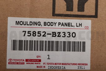 Toyota 75852BZ330 MOULDING BODY ROCKE