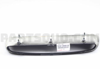 Toyota 7618135050C0 BULGE, HOOD