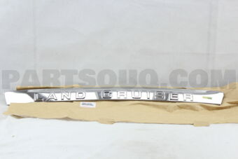Toyota 7680160180 GARNISH SUB-ASSY, BACK DOOR, OUTSIDE RH