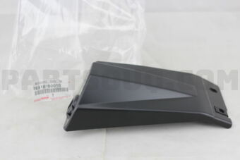 Toyota 7691860010 MUDGUARD, SIDE, REAR LH