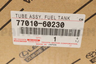 Toyota 7701060230 TUBE ASSY, FUEL TANK VENT