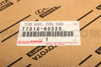 Toyota 7701060320 TUBE ASSY, FUEL TANK