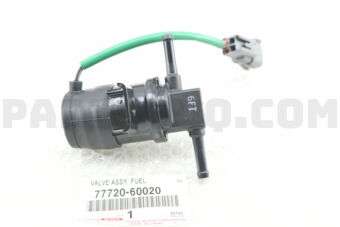 Toyota 7772060020 VALVE ASSY, FUEL TANK SOLENOID RETURN