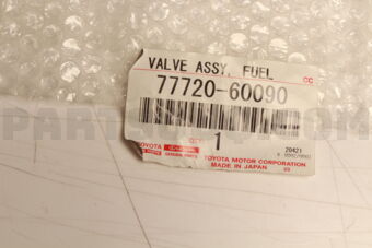 Toyota 7772060090 VALVE ASSY, FUEL TANK SOLENOID RETURN
