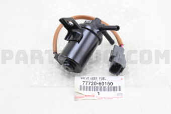 Toyota 7772060150 VALVE ASSY, FUEL TANK SOLENOID RETURN