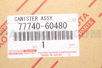 Toyota 7774060480 CANISTER ASSY, CHARCOAL
