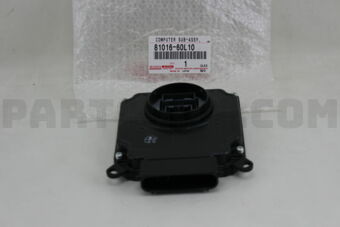 Toyota 8101660L10 COMPUTER SUB-ASSY