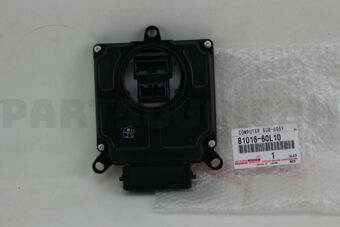 Toyota 8101660L10 COMPUTER SUB-ASSY