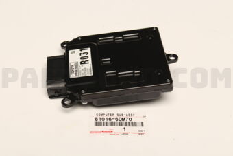 Toyota 8101660M70 COMPUTER SUB-ASSY