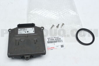Toyota 8105642830 COMPUTER SUB-ASSY