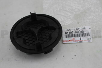 Toyota 8110760G60 COMPUTER SUB-ASSY, HEADLAMP LIGHT CONTROL, RH/LH