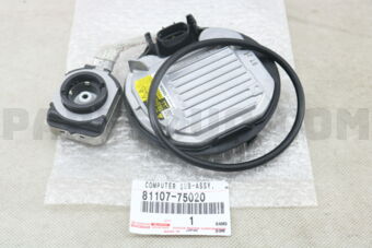 Toyota 8110775020 COMPUTER SUB-ASSY, HEADLAMP LIGHT CONTROL, RH/LH