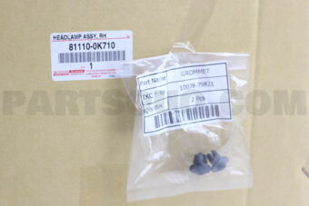 Toyota 811100K710 HEADLAMP ASSY, RH