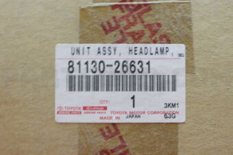 Toyota 8113026631 UNIT ASSY HEADLAMP