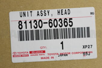 Toyota 8113060365 UNIT ASSY, HEADLAMP, RH