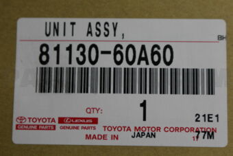 Toyota 8113060A60 UNIT ASSY, HEADLAMP, RH