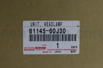 Toyota 8114560J30 UNIT ASSY, HEADLAMP, RH