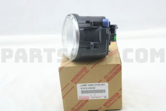 Toyota 812100D042 LAMP ASSY, FOG, RH