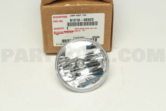 Toyota 812100E022 LAMP ASSY, FOG, RH/LH