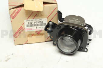 Toyota 8121135050 LAMP UNIT, FOG LAMP, RH