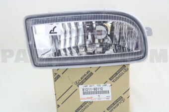 Toyota 8121160112 LAMP UNIT, FOG LAMP, RH