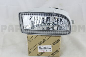 Toyota 8121160113 LAMP UNIT, FOG LAMP, RH